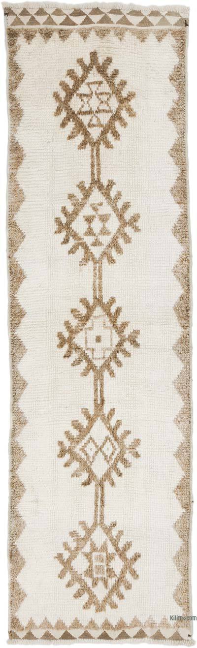 Vintage Tribal Runner Rug - 2' 11" x 10' 2" (35" x 122")