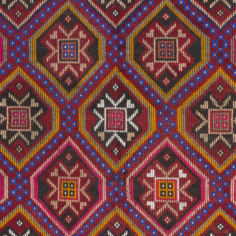 Vintage Anatolian Jijim Rug - 6' 5" x 10' 3" (77" x 123") - K0071183