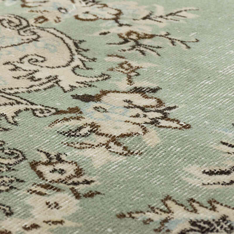 Alfombra Vintage Turca Anudada a Mano - 190 cm x 285 cm - K0071190