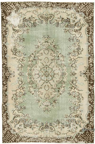 Alfombra Vintage Turca Anudada a Mano - 190 cm x 285 cm
