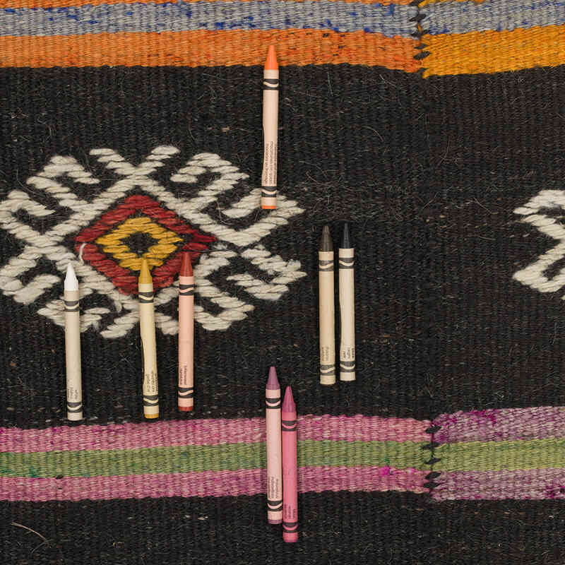 Vintage Anatolian Kilim Rug - 6' 3" x 12' 5" (75" x 149") - K0071193