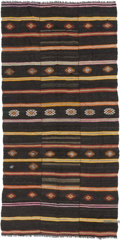 Vintage Anatolian Kilim Rug - 6' 3" x 12' 5" (75" x 149")