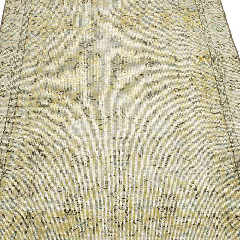 Alfombra Vintage Turca Anudada a Mano - 102 cm x 190 cm - K0071217