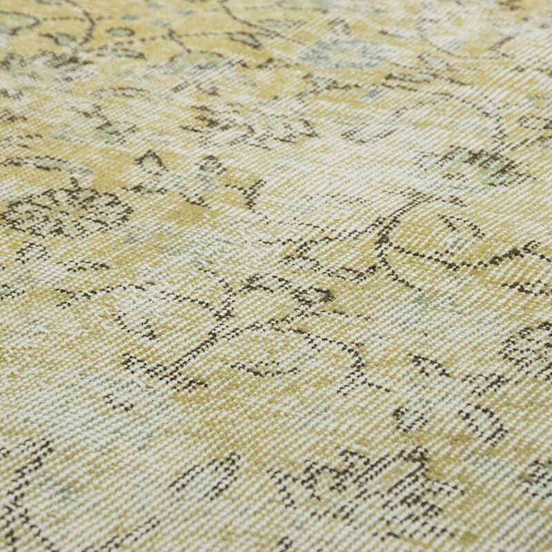 Alfombra Vintage Turca Anudada a Mano - 102 cm x 190 cm - K0071217