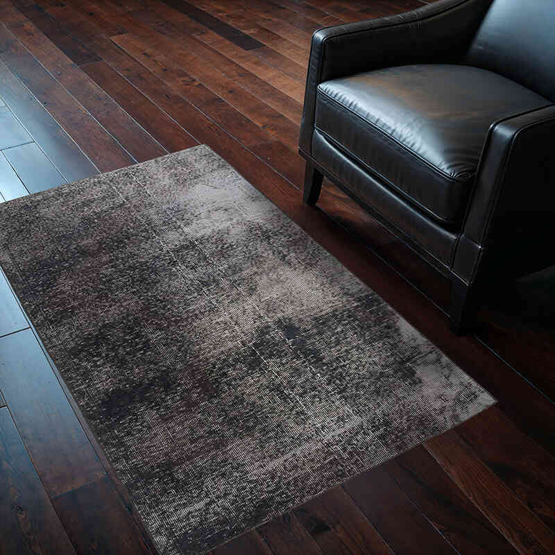 Boyalı El Dokuma Vintage Halı - 90 cm x 140 cm - K0071218