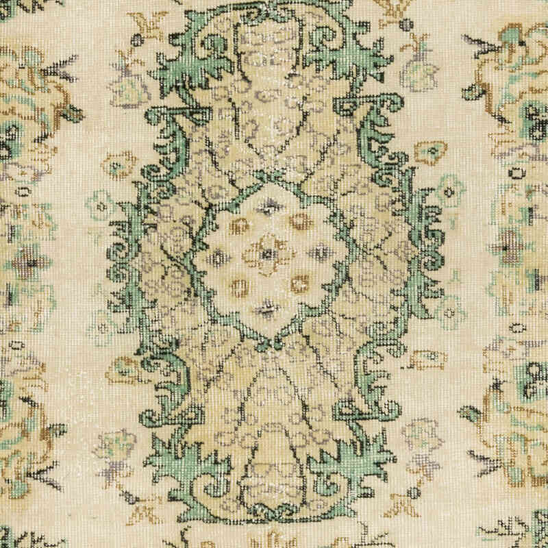Alfombra Vintage Turca Anudada a Mano - 115 cm x 204 cm - K0071224