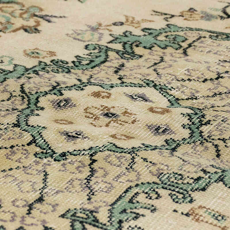 Alfombra Vintage Turca Anudada a Mano - 115 cm x 204 cm - K0071224
