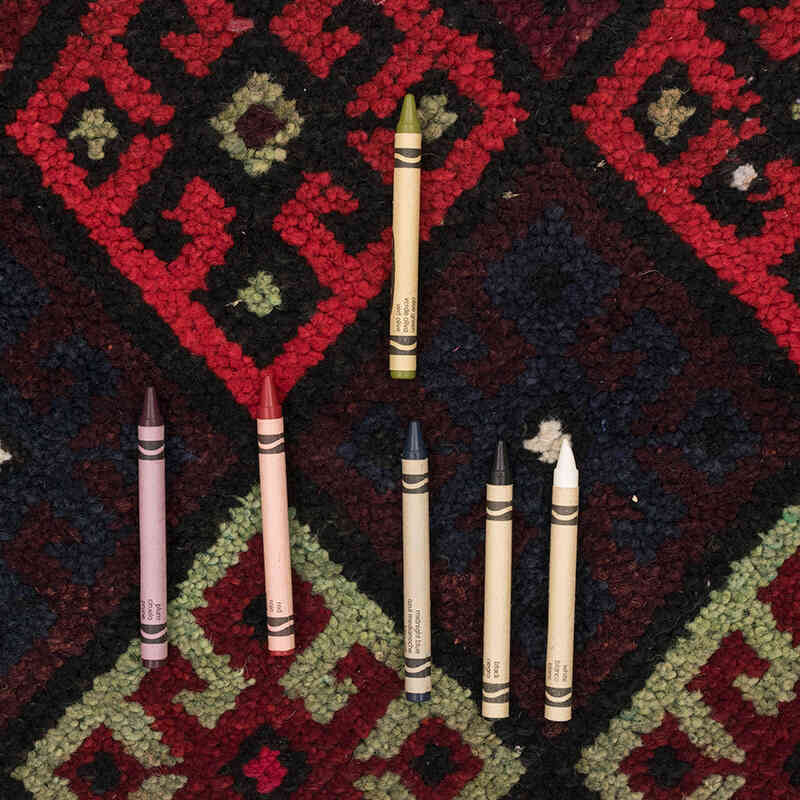 Vintage Tribal Runner Rug - 2' 11" x 13' 7" (35" x 163") - K0071226