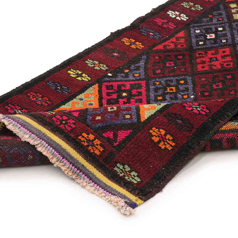 Vintage Tribal Runner Rug - 2' 11" x 13' 7" (35" x 163") - K0071226