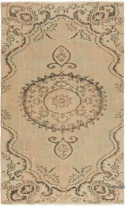 Vintage Turkish Hand-Knotted Rug - 4' 5" x 7' 1" (53" x 85")