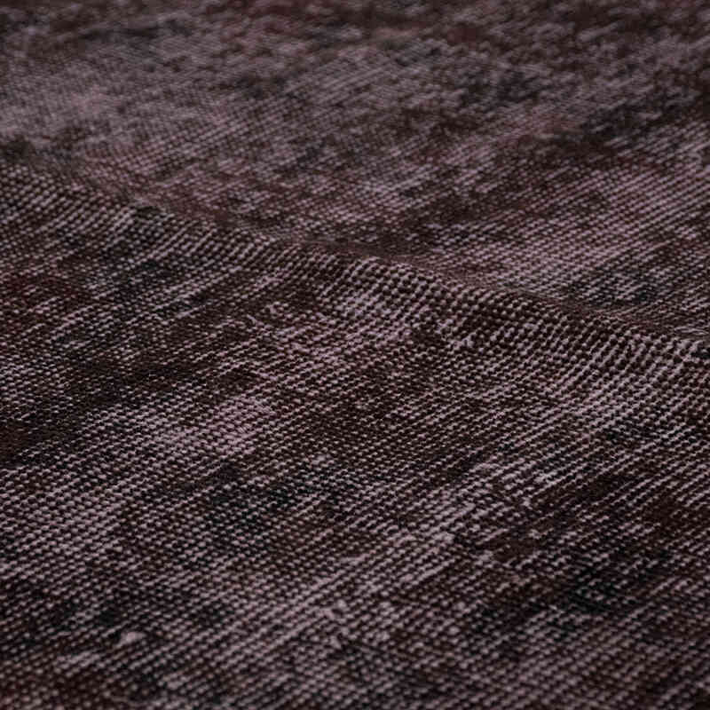 Over-dyed Vintage Hand-Knotted Turkish Runner - 2' 11" x 6' 5" (35" x 77") - K0071231