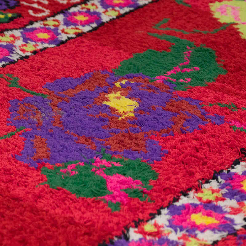 Vintage Tribal Runner Rug - 2' 10" x 11' 11" (34" x 143") - K0071233