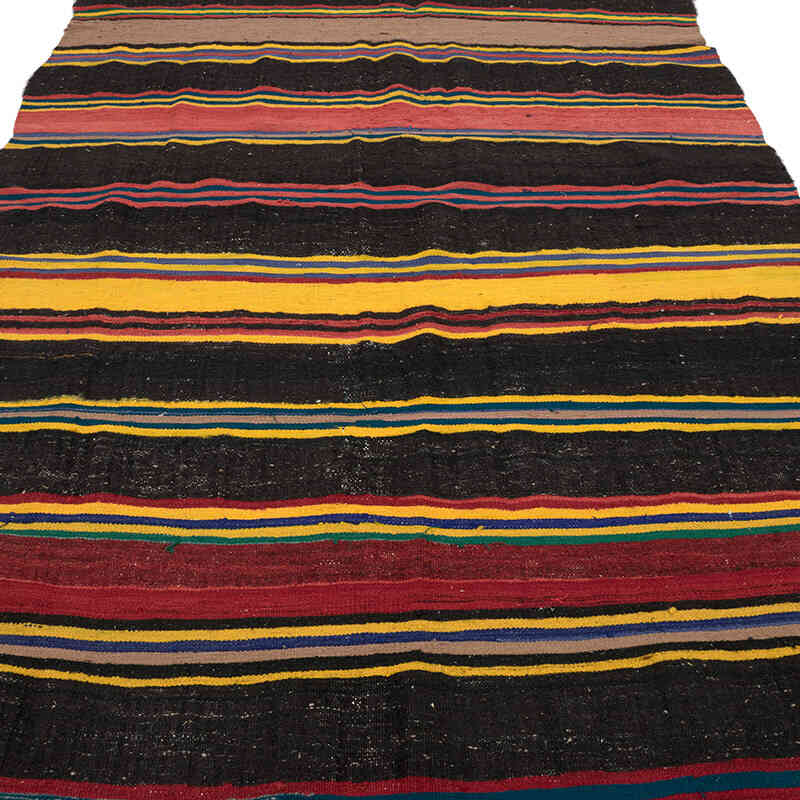 Vintage Anatolian Kilim Rug - 5' 7" x 12'  (67" x 144") - K0071237