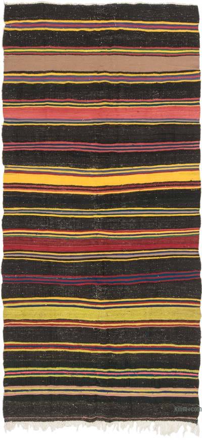 Vintage Anatolian Kilim Rug - 5' 7" x 12'  (67" x 144")