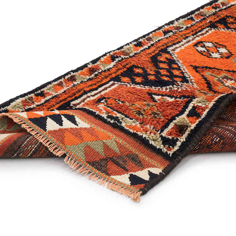 Vintage Tribal Runner Rug - 2' 11" x 11' 6" (35" x 138") - K0071246