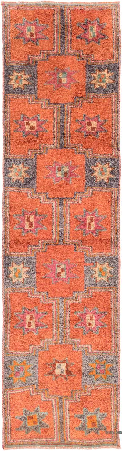 Vintage Tribal Runner Rug - 3' 2" x 12' 4" (38" x 148")