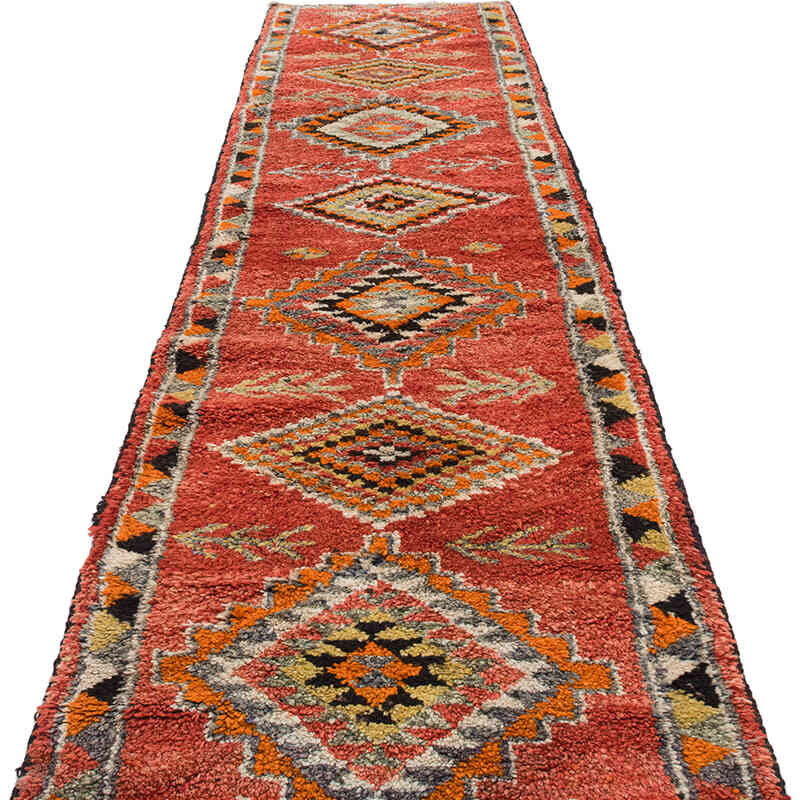 Alfombra Vintage de pasillo - 87 cm x 373 cm - K0071254