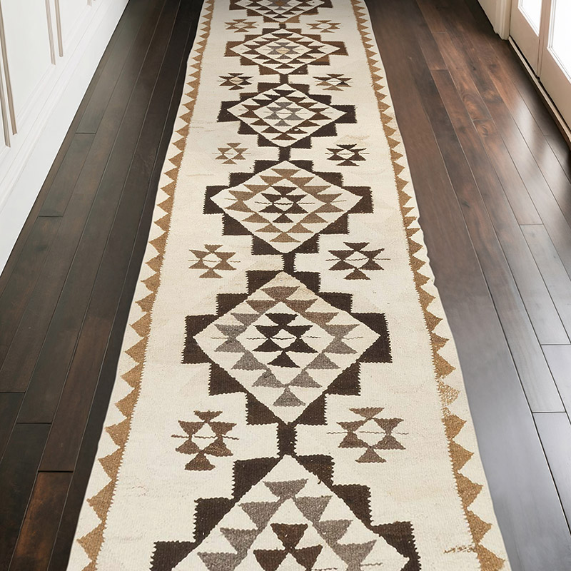 Vintage Anadolu Kilim Yolluk - 107 cm x 335 cm - K0071255