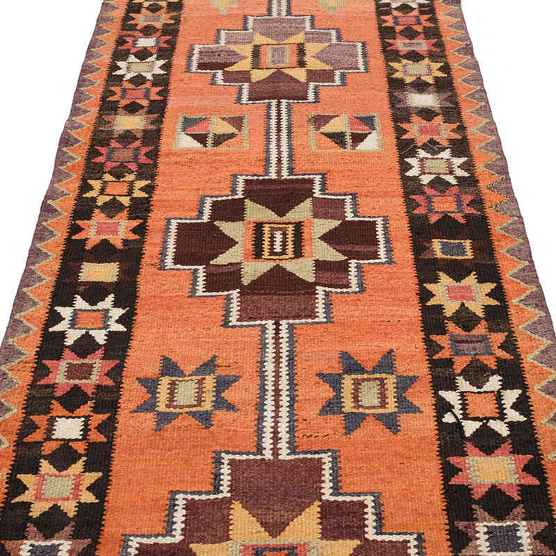Vintage Anadolu Kilim Yolluk - 92 cm x 321 cm - K0071258