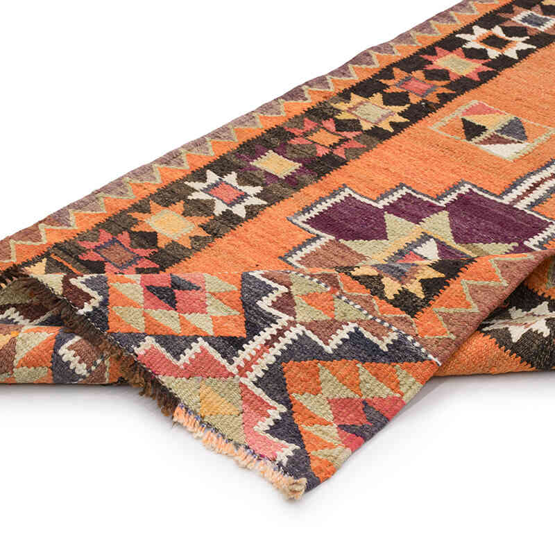 Vintage Anadolu Kilim Yolluk - 92 cm x 321 cm - K0071258