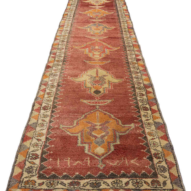 Vintage Anadolu Yolluk - 89 cm x 376 cm - K0071260