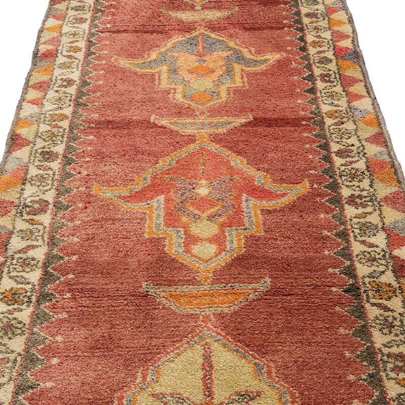 Vintage Anadolu Yolluk - 89 cm x 376 cm - K0071260