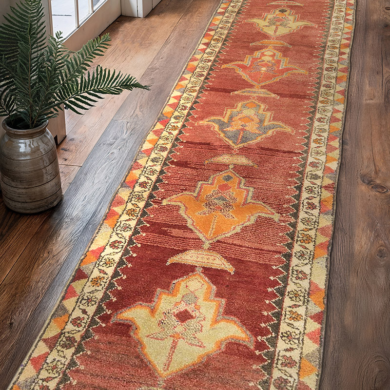 Vintage Anadolu Yolluk - 89 cm x 376 cm - K0071260