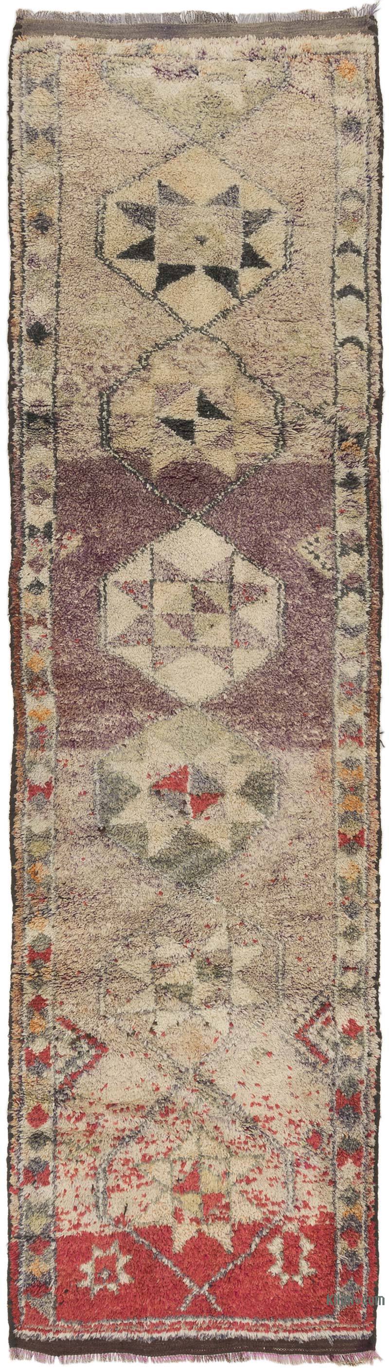 Vintage Anadolu Yolluk - 96 cm x 355 cm - K0071263
