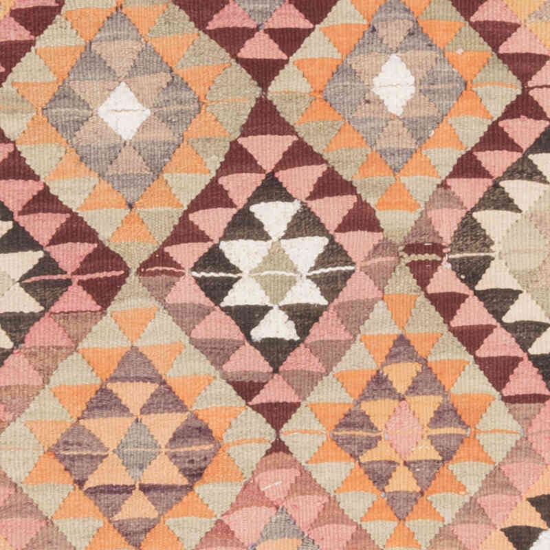 Vintage Anadolu Kilim Yolluk - 96 cm x 340 cm - K0071272