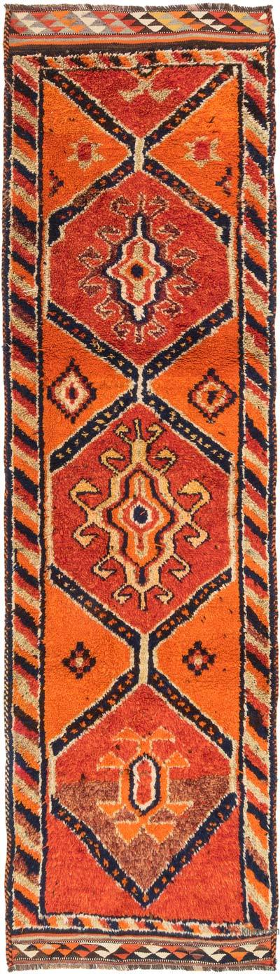 Vintage Anadolu Yolluk - 97 cm x 354 cm
