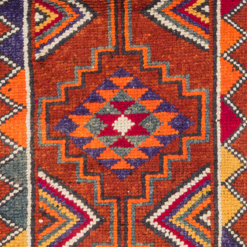 Vintage Anadolu Yolluk - 88 cm x 323 cm - K0071276