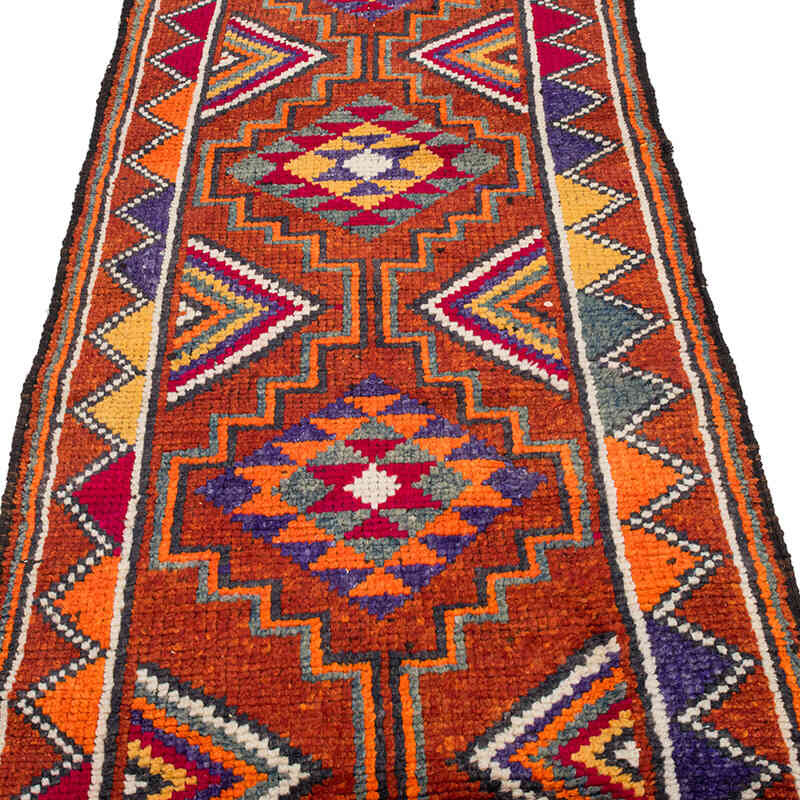 Vintage Anadolu Yolluk - 88 cm x 323 cm - K0071276