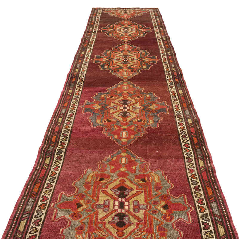 Vintage Anadolu Yolluk - 90 cm x 413 cm - K0071277