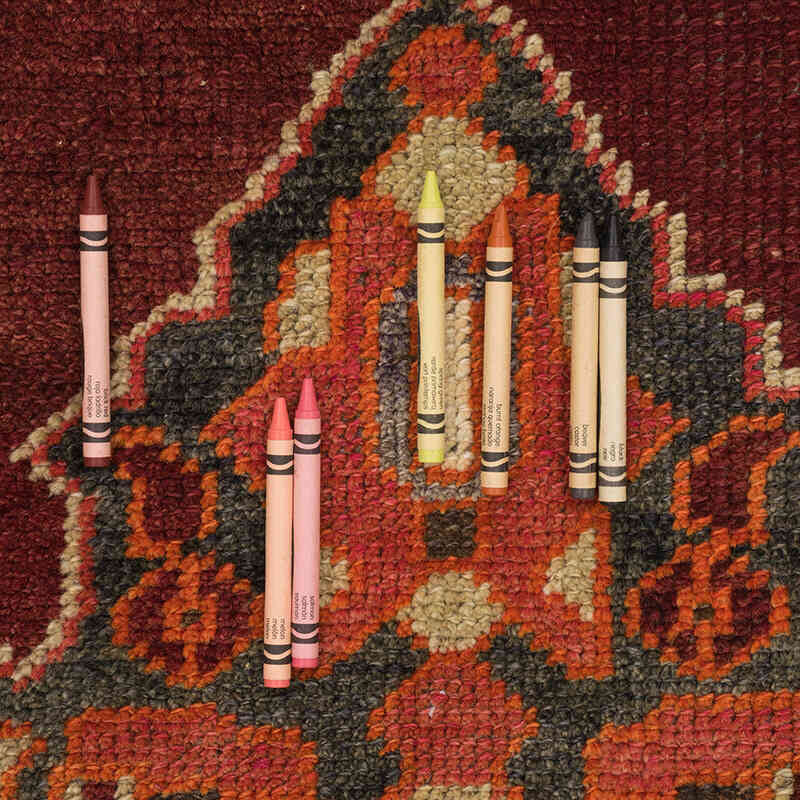 Vintage Anadolu Yolluk - 90 cm x 413 cm - K0071277