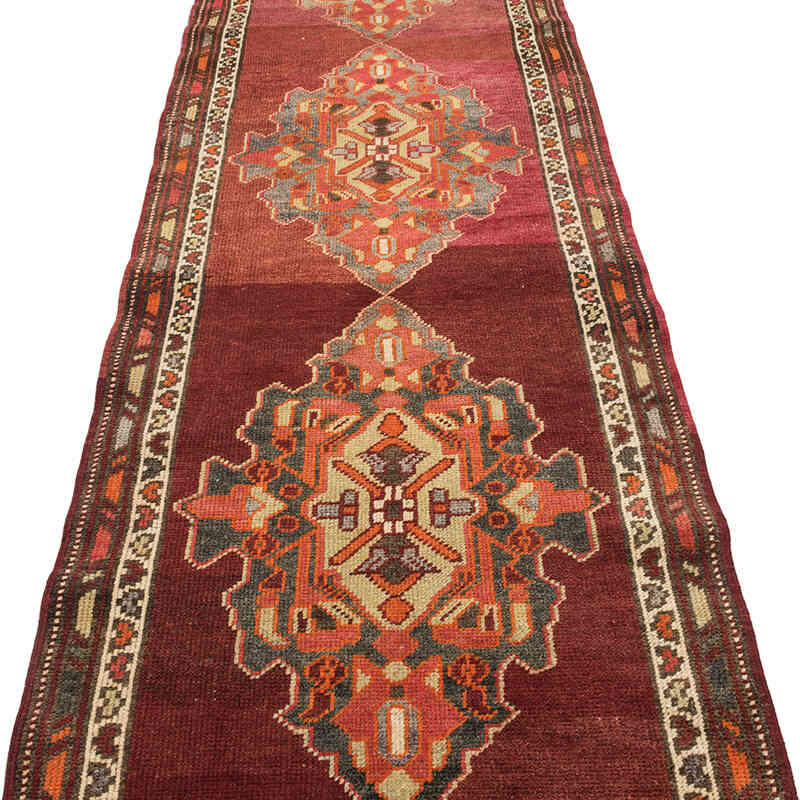 Vintage Anadolu Yolluk - 90 cm x 413 cm - K0071277