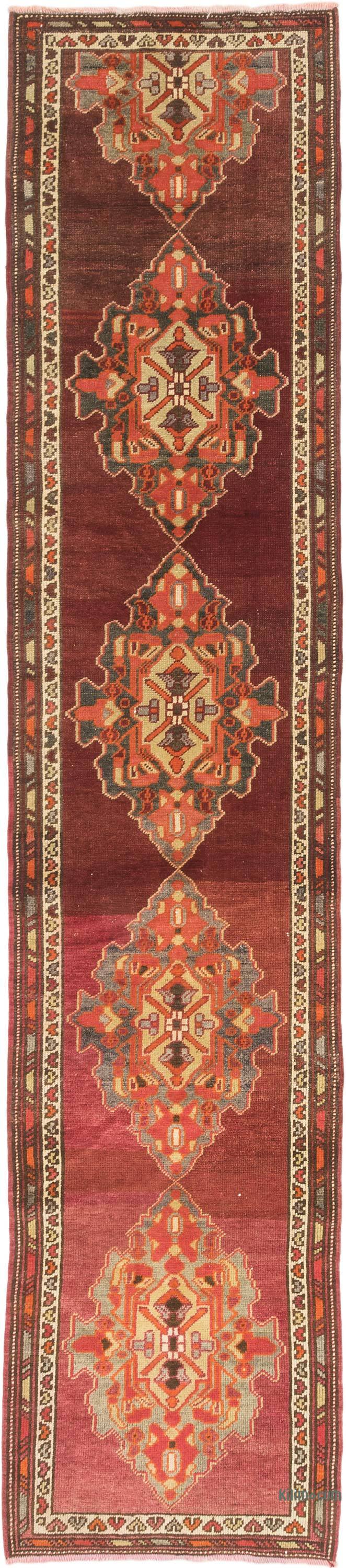 Vintage Anadolu Yolluk - 90 cm x 413 cm - K0071277