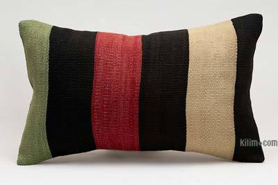 Kilim Pillow Cover - 1' 8" x 1'  (20" x 12")