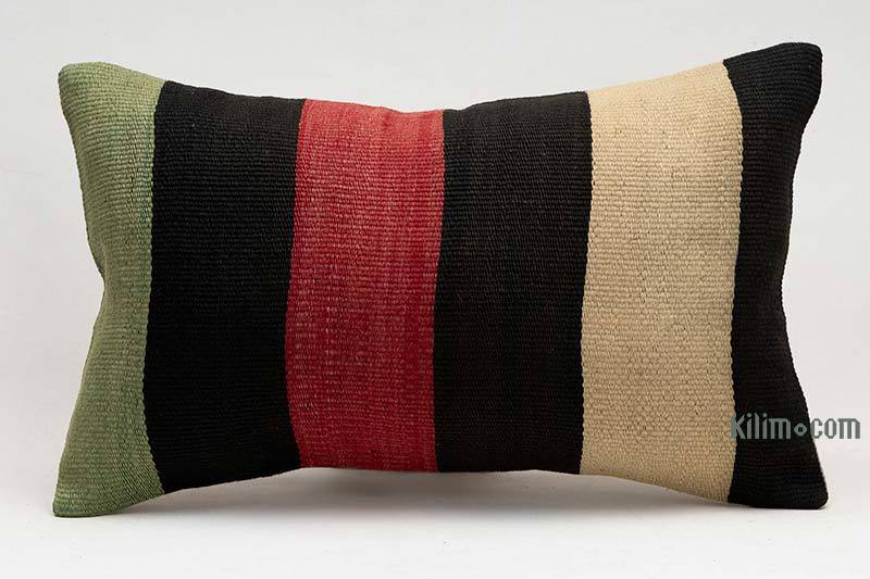 Kilim Pillow Cover - 1' 8" x 1'  (20" x 12") - K0071408