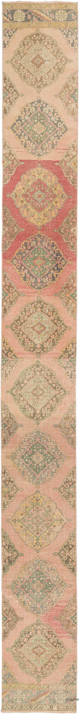 Vintage Anadolu Yolluk - 76 cm x 710 cm