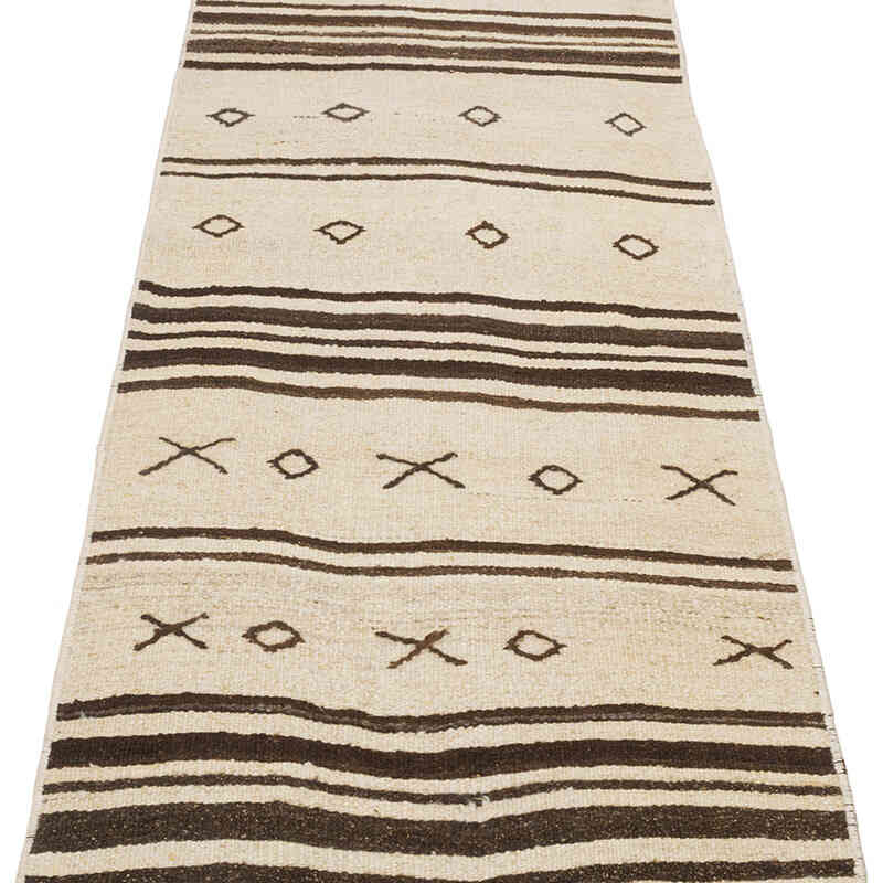 Vintage Turkish Kilim Runner - 2' 3" x 25' 7" (27" x 307") - K0071683