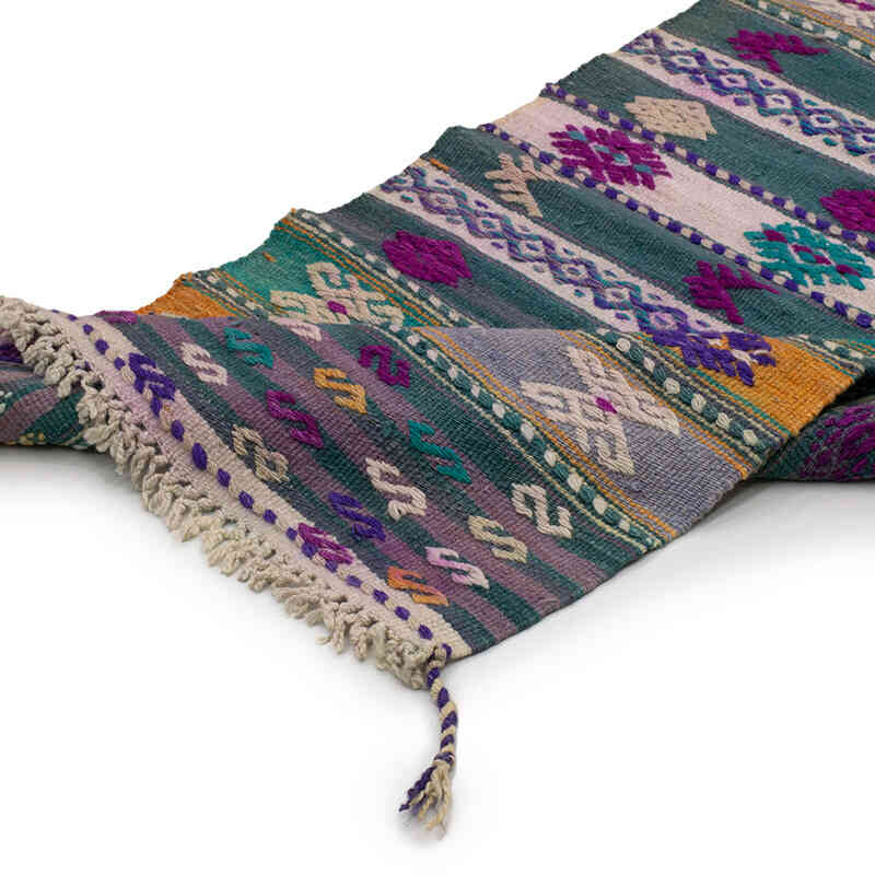 Vintage Turkish Kilim Runner - 2'  x 24' 1" (24" x 289") - K0071689