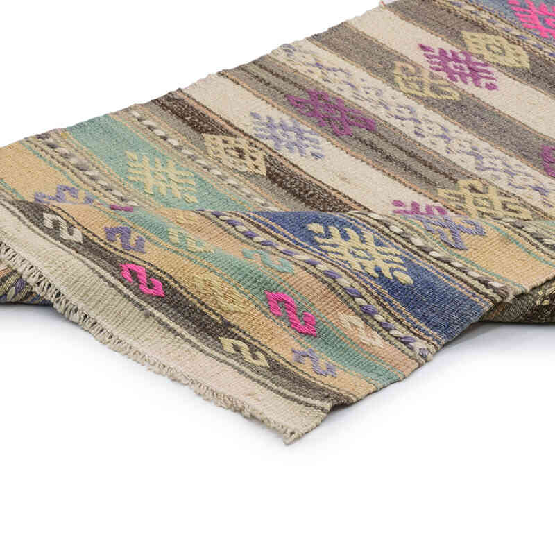 Kilim Vintage Turco de Pasillo - 66 cm x 721 cm - K0071698