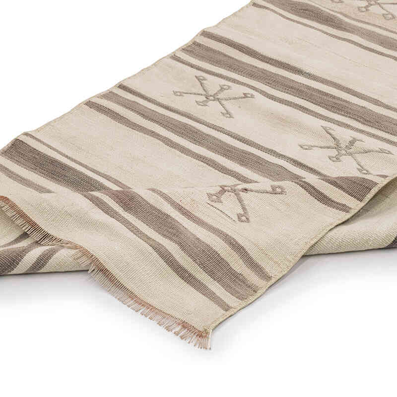 Vintage Turkish Kilim Runner - 2' 4" x 10' 10" (28" x 130") - K0071705