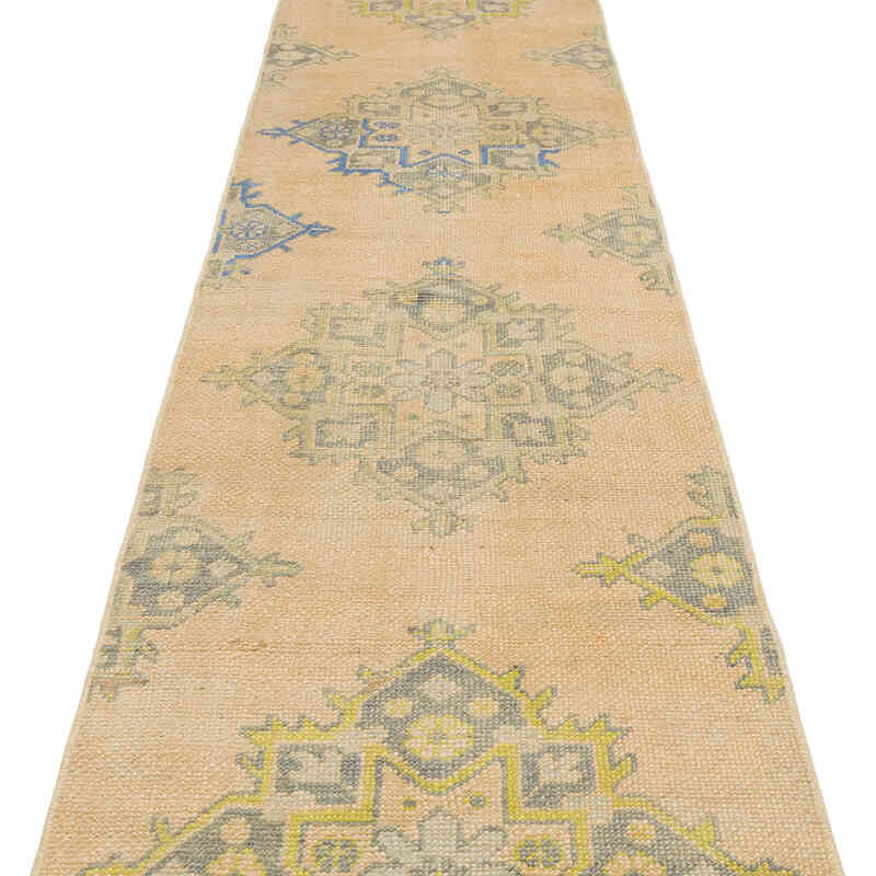 Vintage Turkish Runner Rug - 2' 4" x 23' 4" (28" x 280") - K0071707