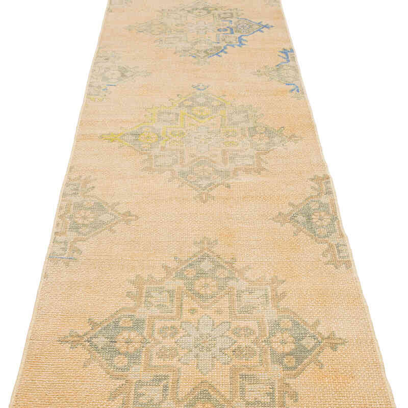 Vintage Turkish Runner Rug - 2' 4" x 23' 4" (28" x 280") - K0071707