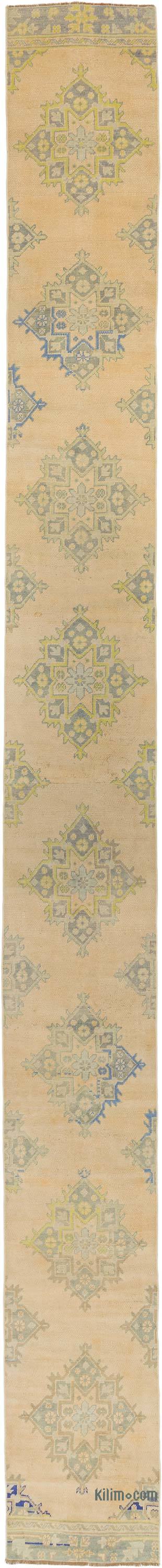 Vintage Turkish Runner Rug - 2' 4" x 23' 4" (28" x 280") - K0071707