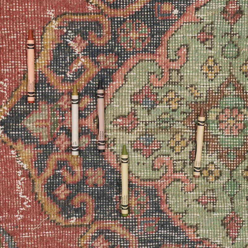 Alfombra Turca Vintage de pasillo - 91 cm x 592 cm - K0071714
