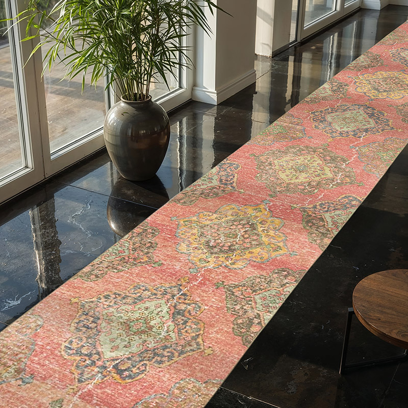 Alfombra Turca Vintage de pasillo - 91 cm x 592 cm - K0071714