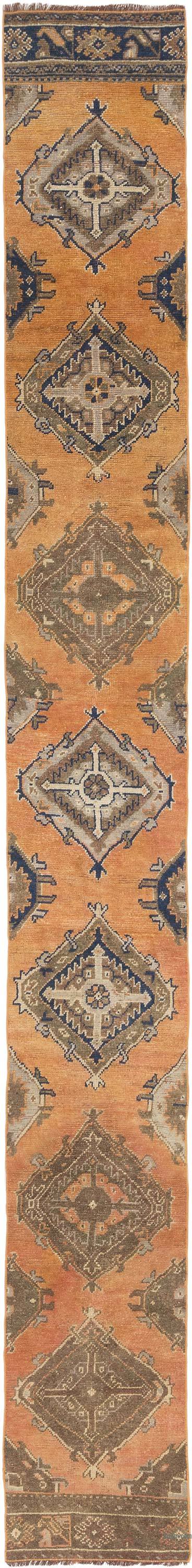 Vintage Anadolu Yolluk - 70 cm x 592 cm
