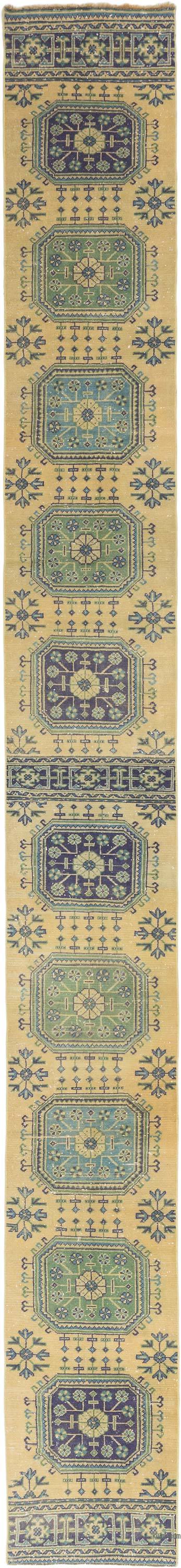 Vintage Turkish Runner Rug - 2' 4" x 21' 2" (28" x 254")
